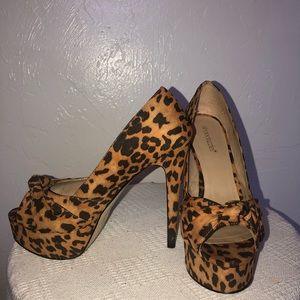 Cheetah Print Heels